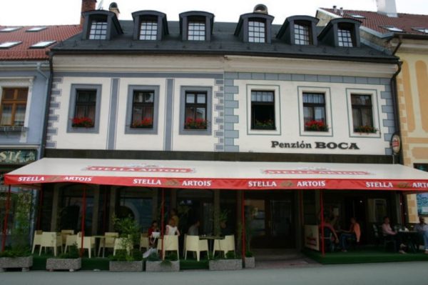 Penzión BOCA - reštaurácia